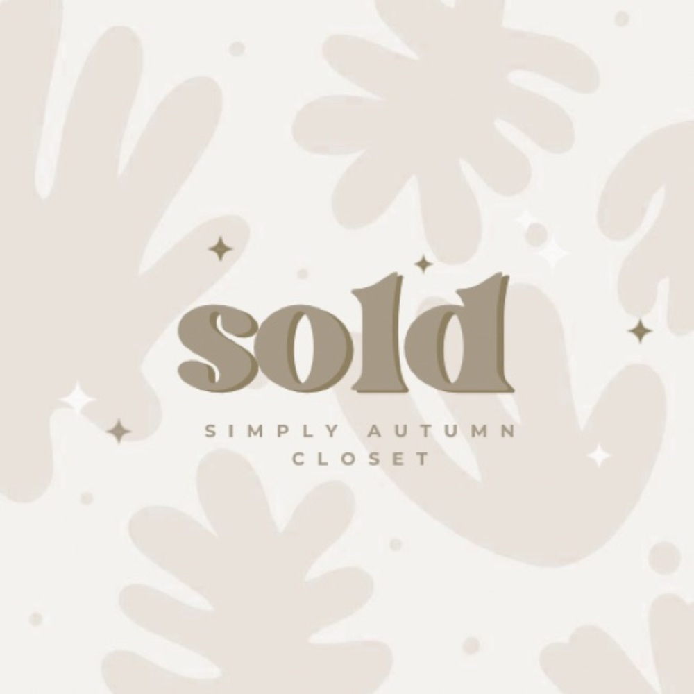 SOLD ITEMS